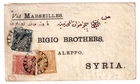 Turkey: Gorgeous 3 Colour Posting on Classic Cover to Aleppo