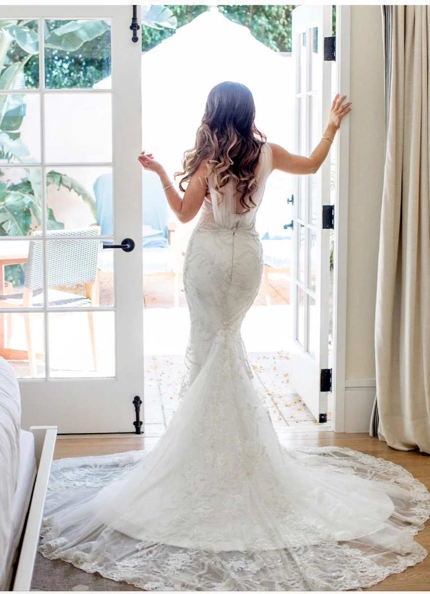Ivory Lace Corset Wedding Dresses for sale | eBay