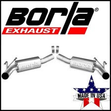 Borla Atak 2.5 Axle-back Exhaust System Fits 2010-2013 Chevy Camaro Ss 6.2l V8