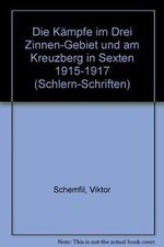 Die Kämpfe im Drei-Zinnen-Gebiet und am Kreuzberg b... | Buch | Zustand sehr gut