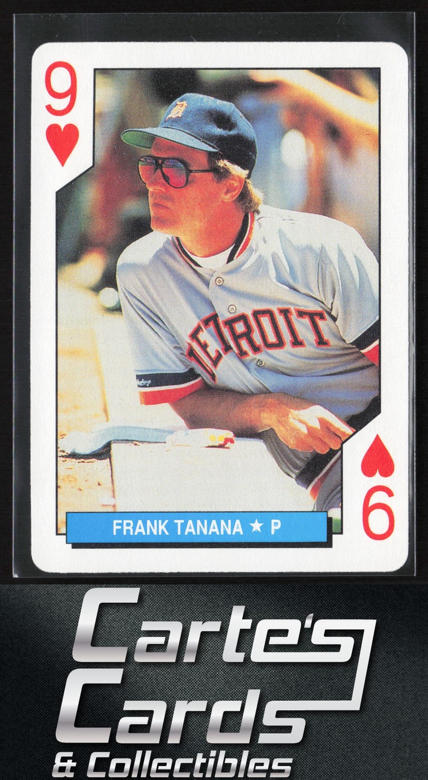 Frank Tanana 1992 U.S. Playing Card Co. Detroit Tigers Playing Cards #9H