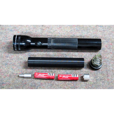 Mag-Lite 3-Cell D Size Adapter for 18650 Lithium Batteries 3d Printed