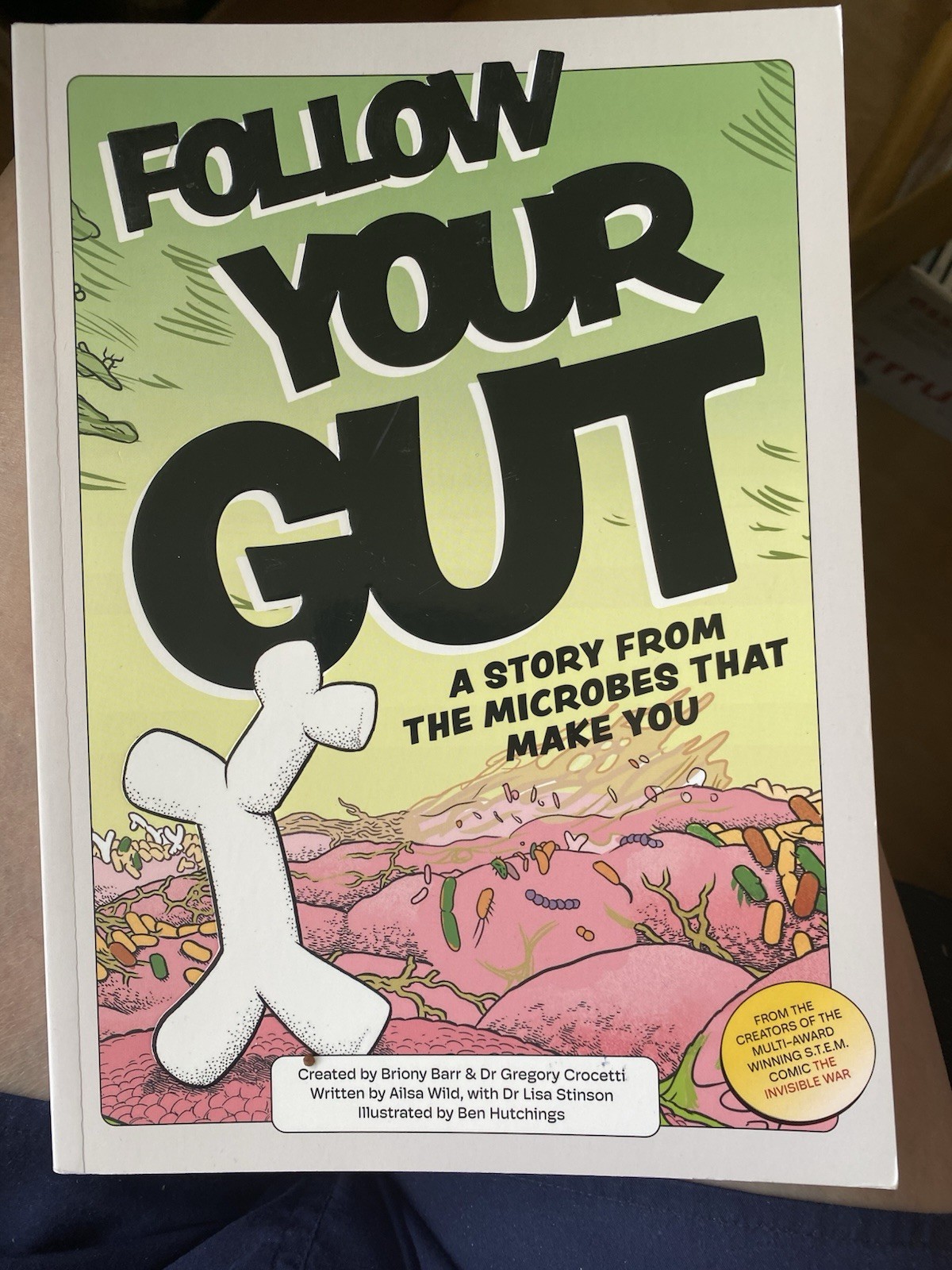 Graphic Novel Follow Your Gut A Sfory About Microbes That Make You 2024 Scribe
