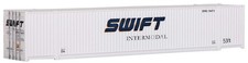 Walthers HO Scale 53' Singamas Model Foot Container, Swift