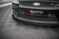 Front StoßStange Flaps Passend FüR Ford Fiesta ST Mk6 Schwarz Hochglanz