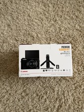 Canon PowerShot G7 X Mark III 20.1MP Compact Camera Black Vlogger Kit New