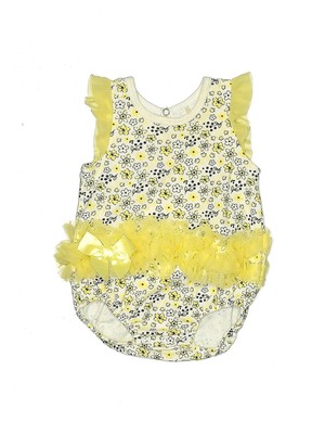 Kyle & Deena Girls Yellow Dress 6-9 Months
