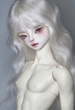 BJD 1/4 Doll Boy Scar shadow Bare Face make up + Eyes Resin Figures Toy Gifts