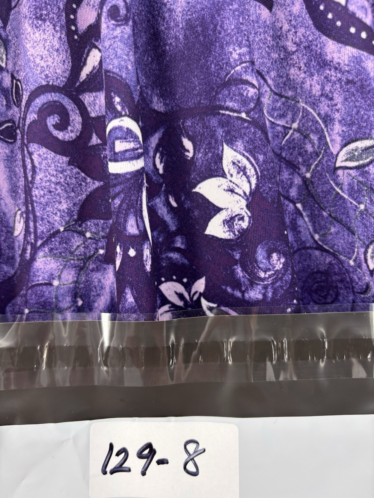 VINTAGE Anthony Richards Purple Floral Muumuu Wom… - image 10