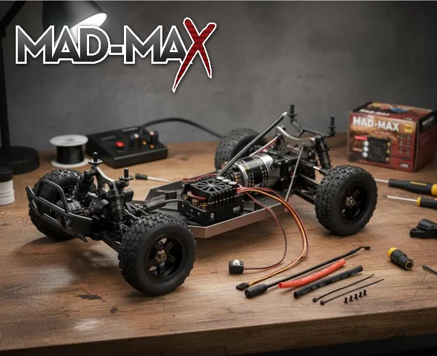 MADMAX-4 SENSORED ESC Bluetooth 6S LiPo RC 1/8 Car Brushles (*NO TARIFFS TO USA) - Image 3 of 4