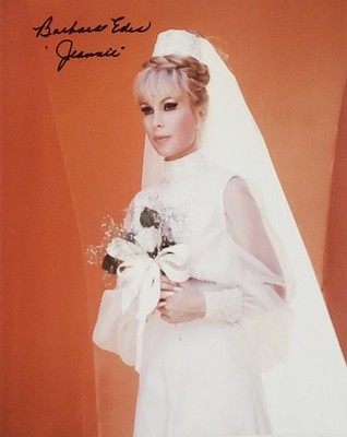 Barbara Eden I DREAM OF JEANNIE signed 8x10 # G04