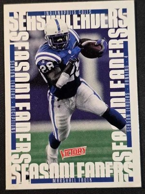 Marshall Faulk 334 Upper Deck Victory LP Sports Card