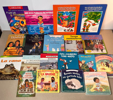 19 Spanish English Children's Bilingual Reading Books Mix Lot Various Levels