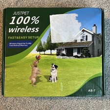 Justpet AS-7 100 Wireless Pet Protection System Wireless Dog Fence - Open Box