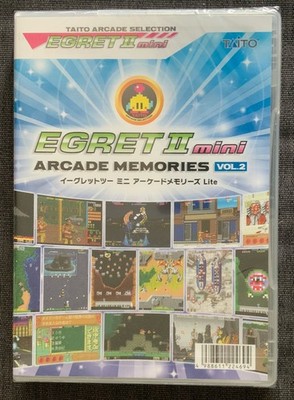 Arcade Memories VOL.2 - Egret II 2 Mini - TAITO Arcade Selection - Neu Sealed