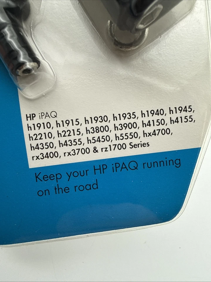 Adaptador de corriente de emergencia HP iPAQ de 9V para serie HP H2210/3800/3900 (F8Q2002-HP) Foto 3 de 4