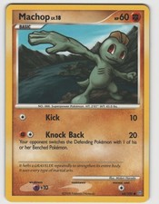 Machop Common Stormfront 64/100 Near Mint Pokemon