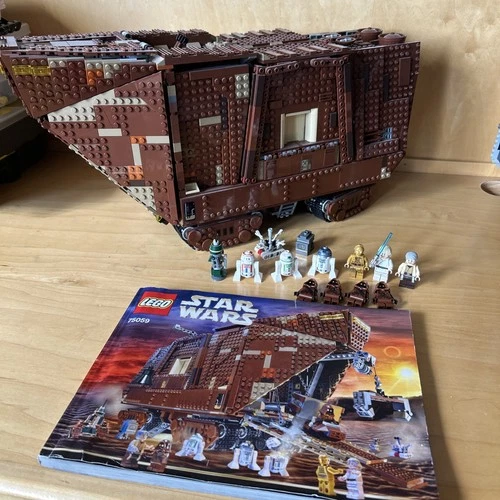 LEGO Star Wars Sandcrawler 75059 Complete Set Minifigures 3296pcs