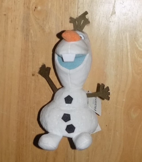DISNEY FROZEN`S OLAF WITH PRODUCT TAG PLUSH TOY