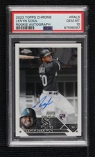 2023 Topps Chrome Rookie Auto Lenyn Sosa #RA-LS PSA 10 GEM MT Auto n0c