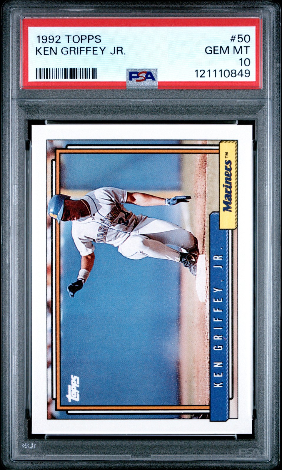 1992 TOPPS #50 KEN GRIFFEY JR. PSA 10