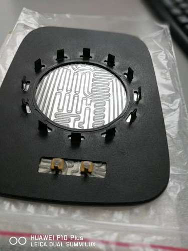 Hummer H2 2002-2009 Heated Convex Side Mirror Glass Replacement w/Backing Plate