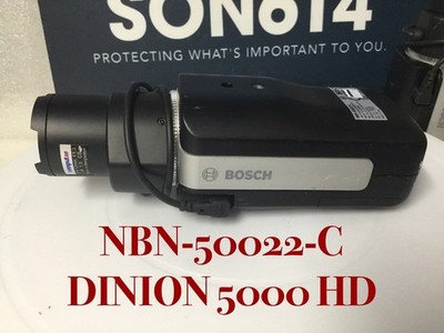 Bosch NBN-50022-C DINION 5000 HD Security IP Color Camera W/2.8-12mm 2MP TESTED!