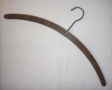 ANTIQUE CLOTHES HANGER KAUFHAUS ROBERT WALLER MEMEL KLAIPEDA GERMANY LITHUANIA
