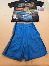 Disney Pixar Cars Drift Attack Boys PJ Sleep Short Set