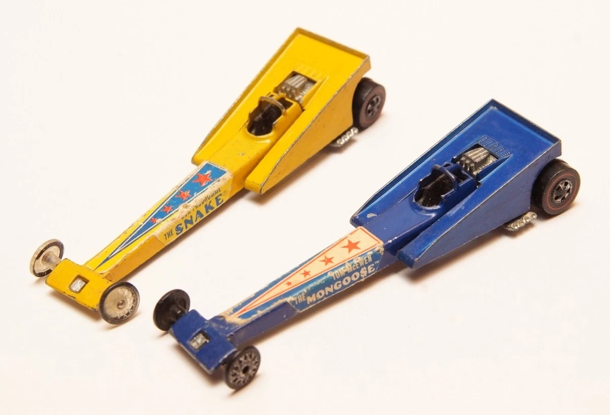 Hot Wheels Mongoose Dragster In Vintage Manufacture Diecast Cars