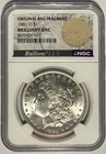 1881 O Morgan Silver Dollar $1 NGC BRILLIANT UNC‼️BAG FRAGMENT LABEL‼️