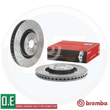 PAAR BREMSSCHEIBEN VORNE F&Uuml;R MERCEDES GL63 GLE43 GLE63 GLS63 ML63 AMG BREMBO 390mm