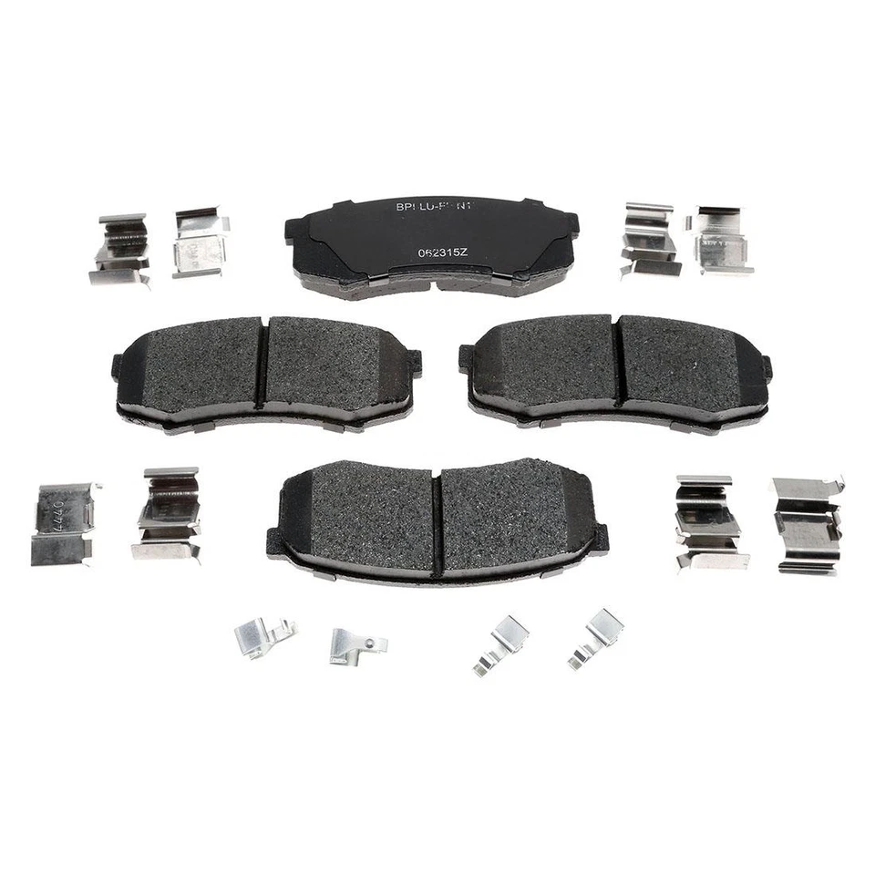 Rotores de freno delanteros traseros y pastillas de freno de cerámica para Toyota FJ Cruiser 2008-2009 Foto 2 de 4