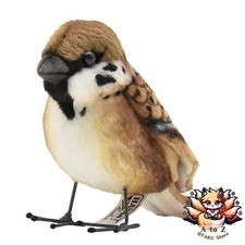 NEW Hansa Sparrow Plush Toy HANSA Bird Collectible Japan Gift