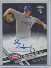 Rob Zastryzny 2017 Topps Chrome Autograph Rookie