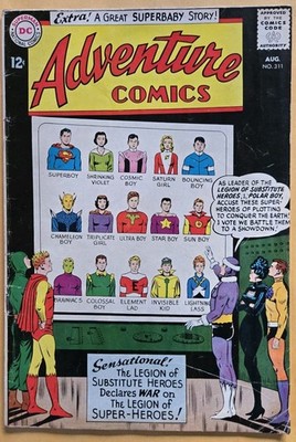 Adventure Comics #311 VG+ (4.5) DC Comics 8/63