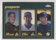 2001 Topps Chrome Prospects Retrofractor Geraldo Guzman Adam Eaton #300 2u3