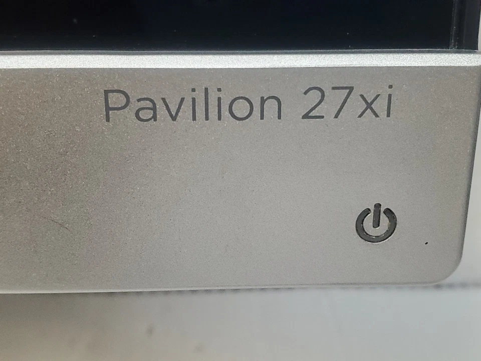 HP Pavilion 27xi 27" IPS LED-backlit Monitor 1920x1080 VGA DVI-D HDMI  w/powr ad - Image 4 of 4