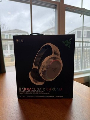 Razer Barracuda x Chroma Phantom White Edition Gaming Headset - NEW UNOPENED