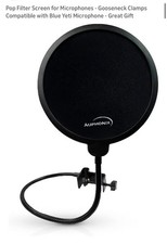 NEW Auphonix 6inch Diameter Microphone Pop Filter for Blue Yeti Microphone MPF-2