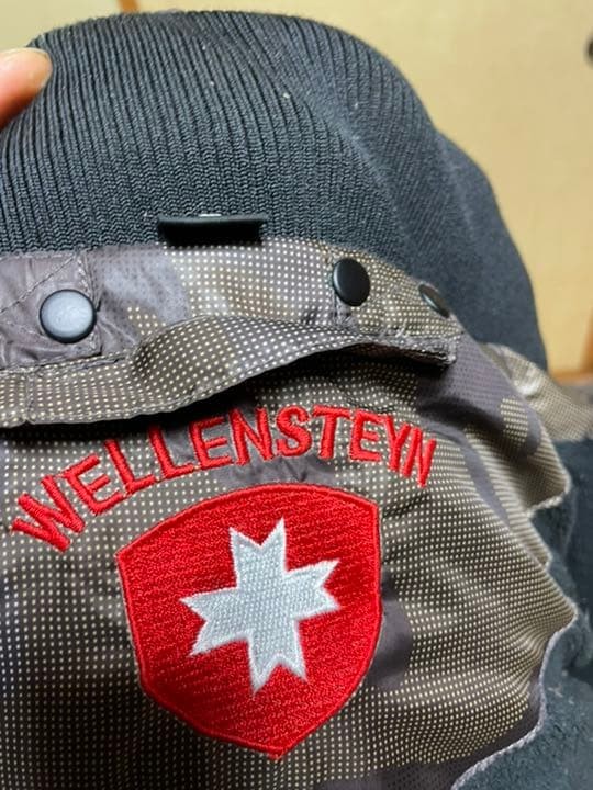 WELLENSTEYN Down Jacket Camouflage Pattern Size L - image 2