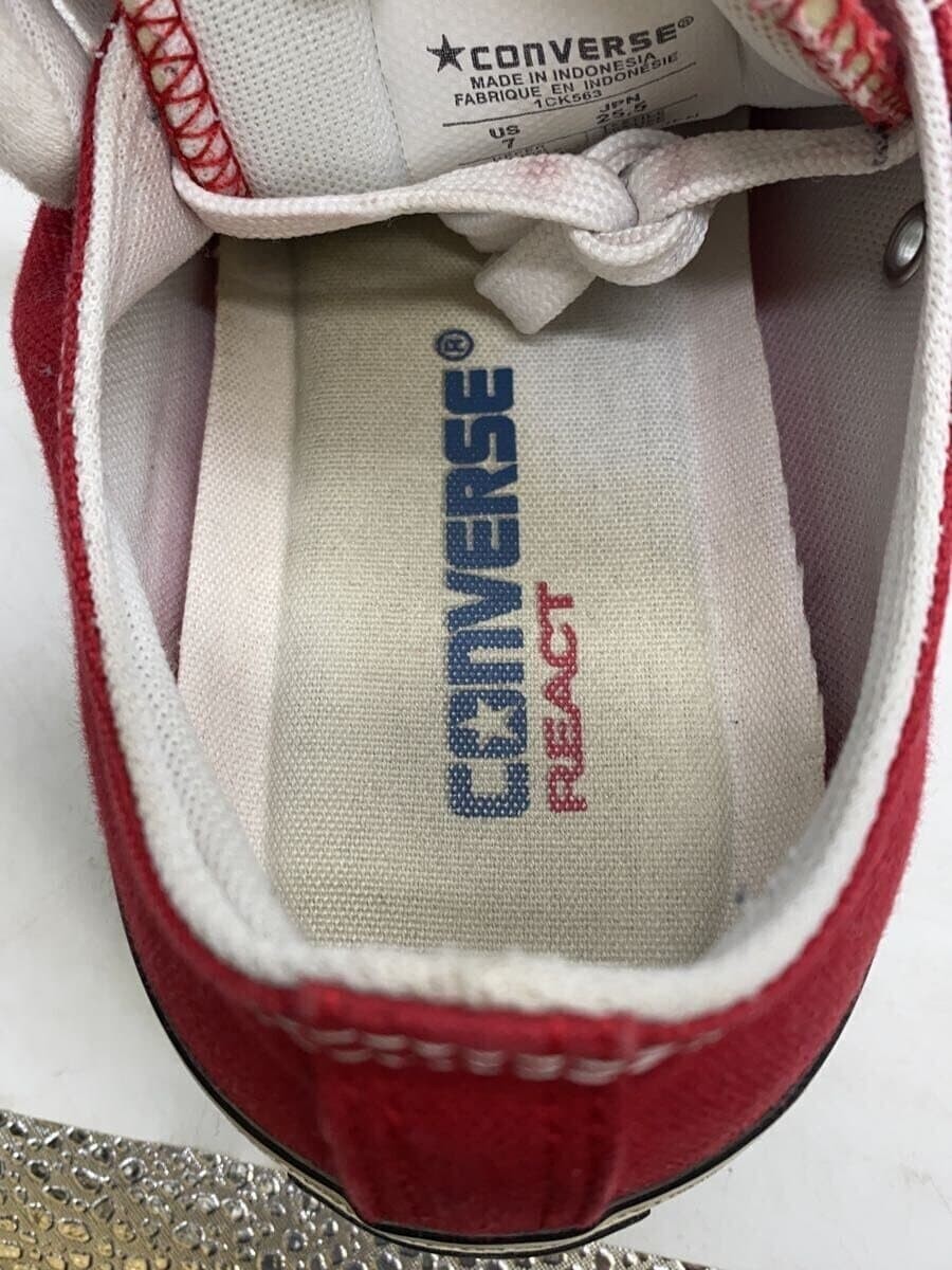 Converse Low-Cut Sneakers/25.5Cm/Red/1Ck563 BAL50 thumbnail 6