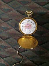 Vintage 15 Jewels Ancre De Precision Arnex Time Co Swiss Wind Pocket Watch Works