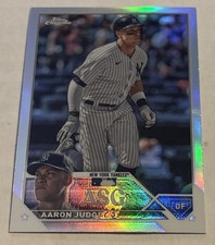 2023 Topps Chrome Update All-Star Game Silver Refractor # ASGC-2 Aaron Judge🔥🔥