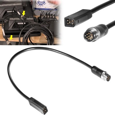  720074-12 AS EC QDE 12 Ethernet-Adapterkabel Für Humminbird-Netzwerke