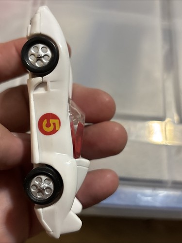 Vintage Speed Racer Mach 5 Plastic Toy Car Pullback Motor McDonald's ...