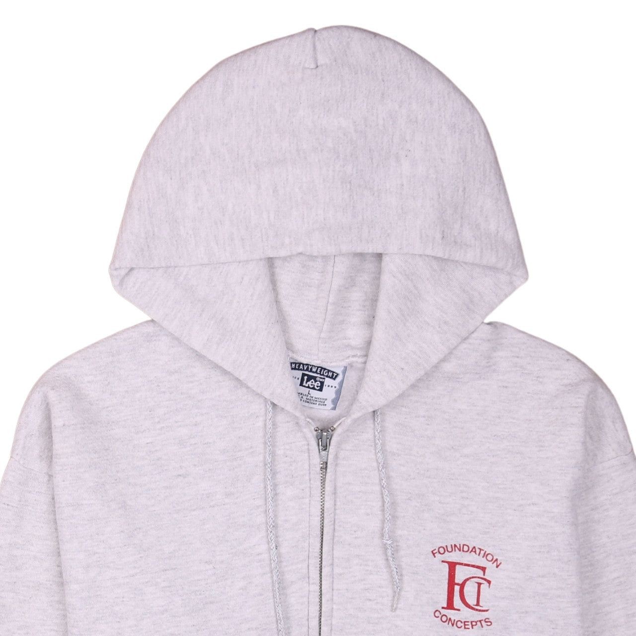 Lee Grey Hoodie Mens L image 3