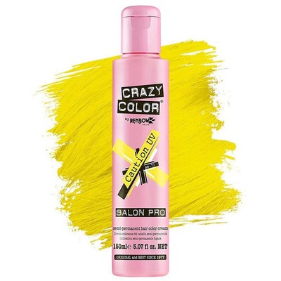 Crazy Color Semi Permanent 77 Caution 5.07 Oz - FREE SHIPPING