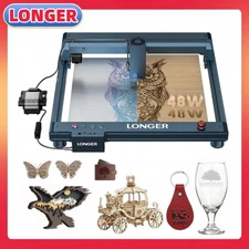 LONGER B1 40W Laser Engraving Machine Automatic Air Assisted Engraving Machine ✅