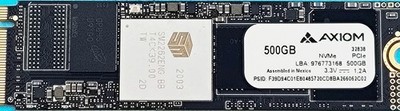 Axiom 500GB NVMe M.2 2280 SSD 976773168 PCIe Gen3x4 Solid State Drive